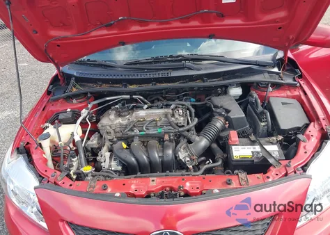 2010 Toyota Corolla S z USA, uszkodzony, nr VIN 2T1BU4EE6AC285190